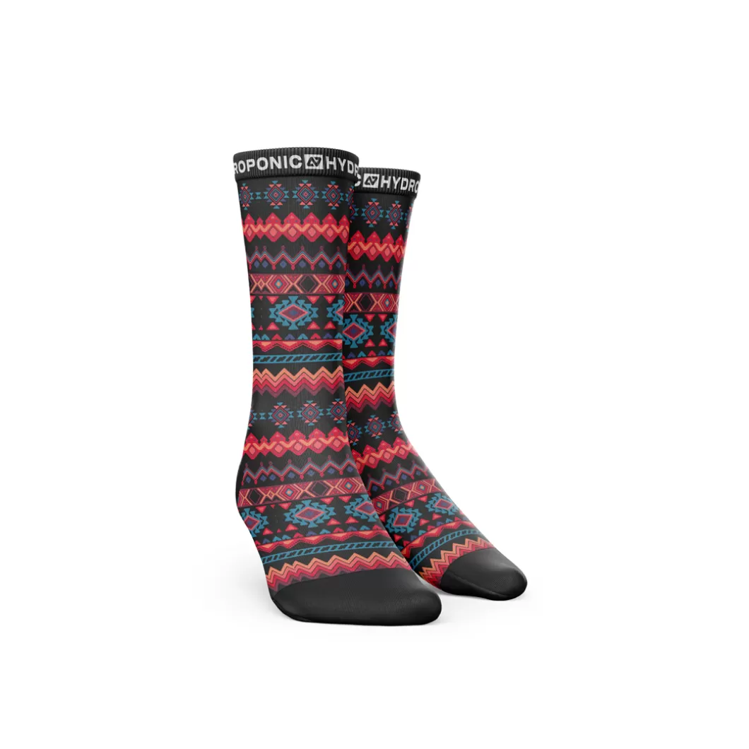 Hydroponic Calcetines>Calcetines FLAGSHIP Black Navajo
