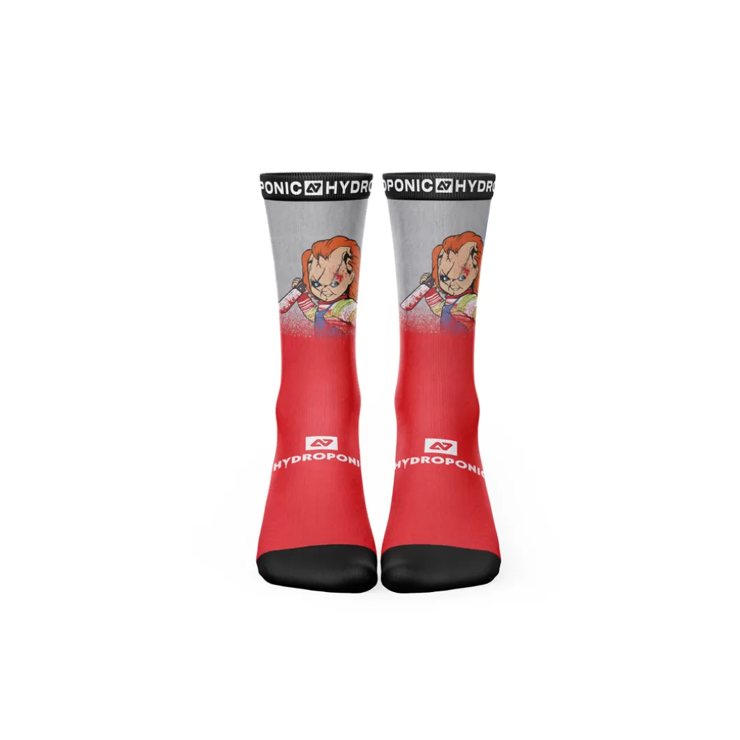 Hydroponic Calcetines>Calcetines FLAGSHIP Chucky Grey-Red