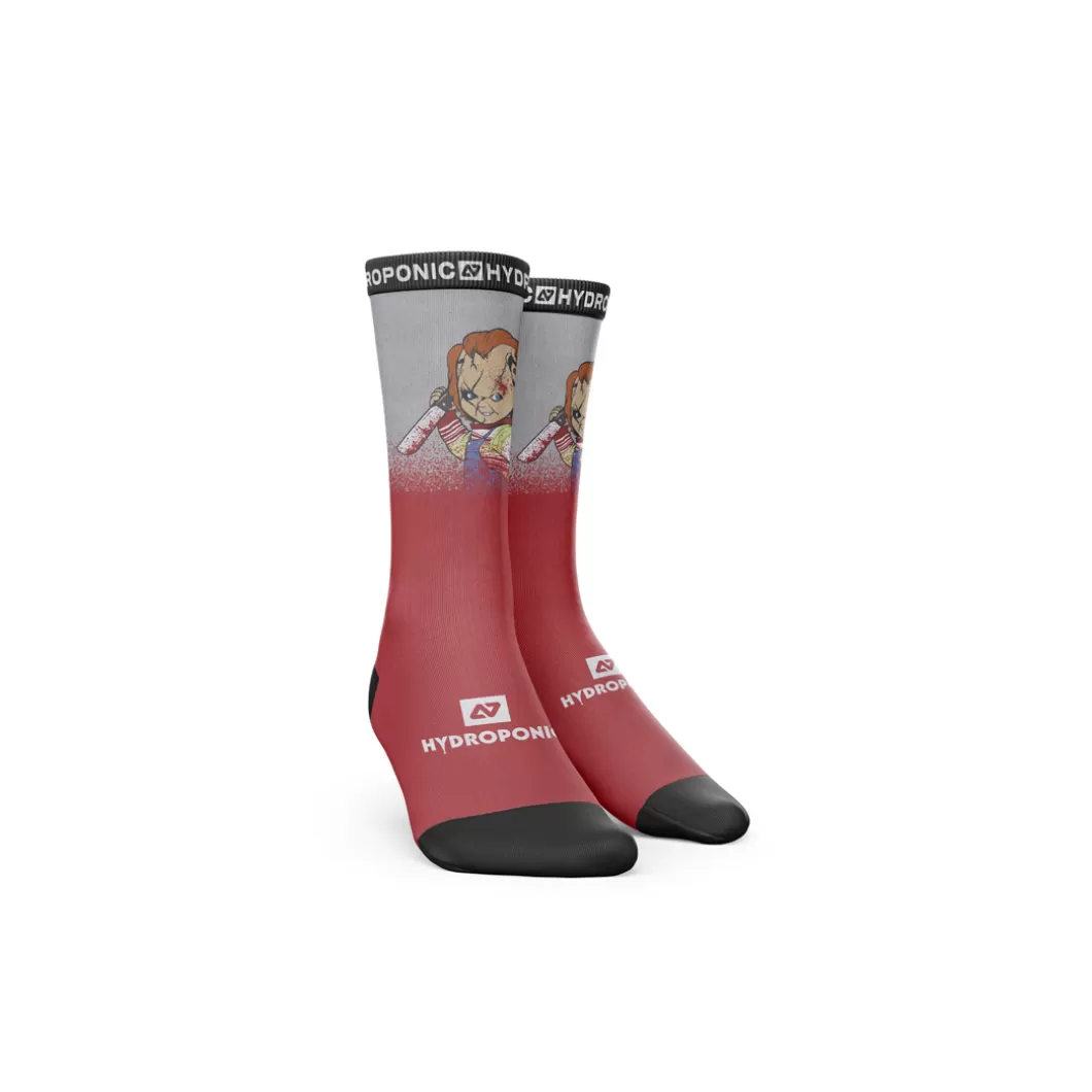 Hydroponic Calcetines>Calcetines FLAGSHIP Chucky Grey-Red