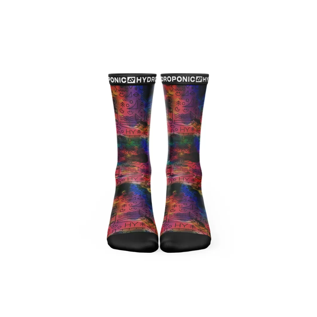 Hydroponic Calcetines>Calcetines FLAGSHIP Dark Tie Dye