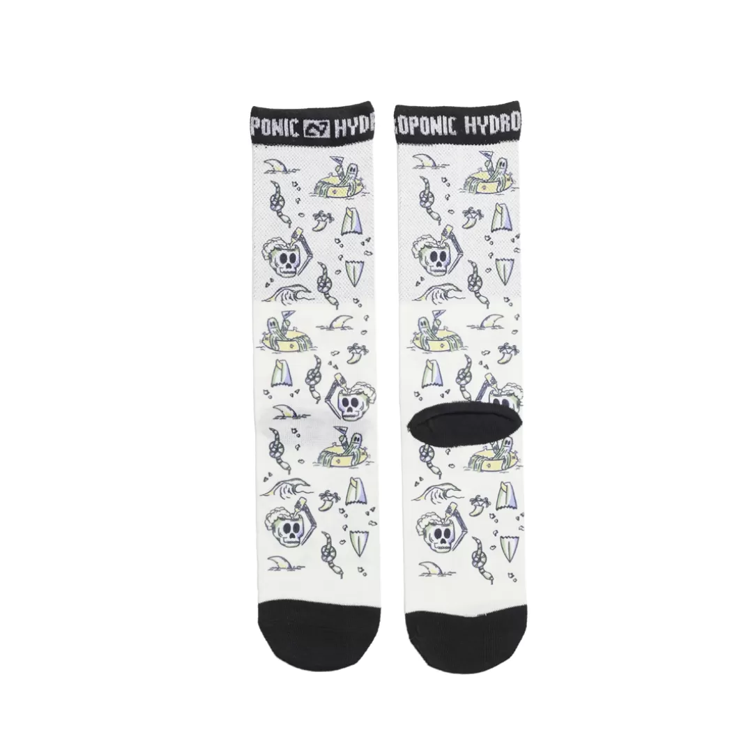 Hydroponic Calcetines>Calcetines FLAGSHIP Islands White