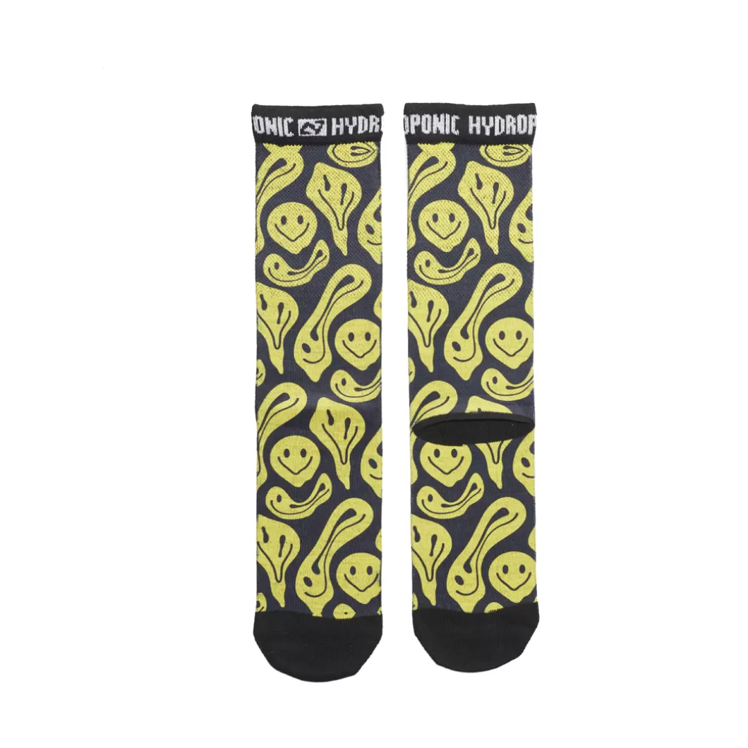 Hydroponic Calcetines>Calcetines FLAGSHIP Smiley Black