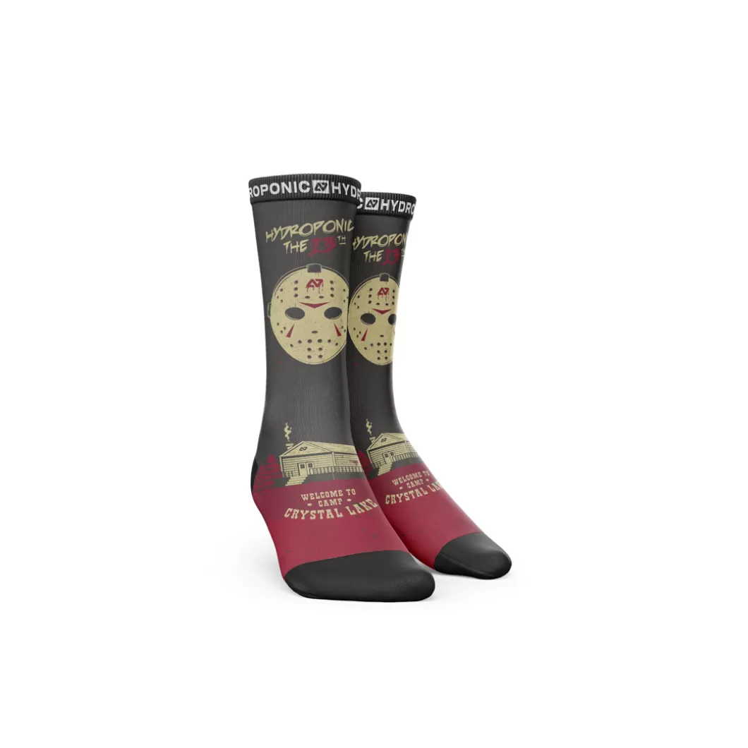 Hydroponic Calcetines>Calcetines FLAGSHIP The 13th Black-Red