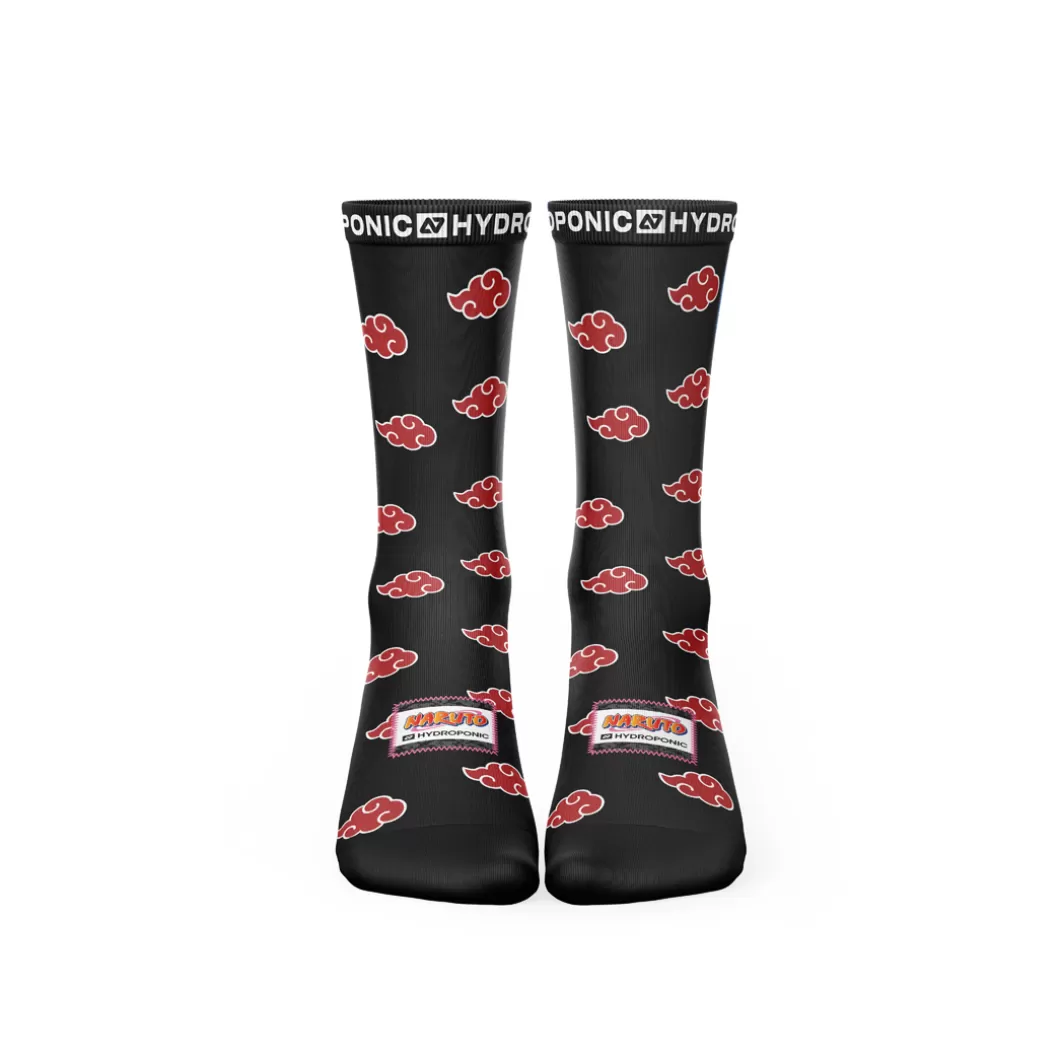 Hydroponic Calcetines | Naruto Colabo>Calcetines NARUTO Black Clouds