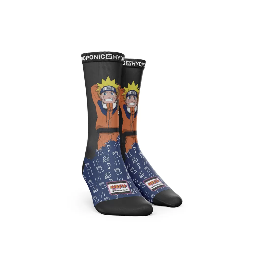 Hydroponic Calcetines | Naruto Colabo>Calcetines NARUTO Charcoal Blue Naruto