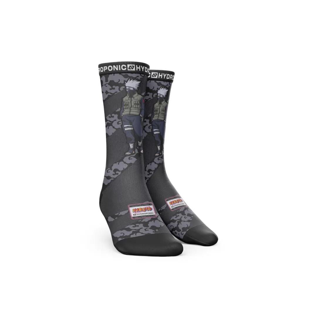Hydroponic Calcetines | Naruto Colabo>Calcetines NARUTO Charcoal Kakashi