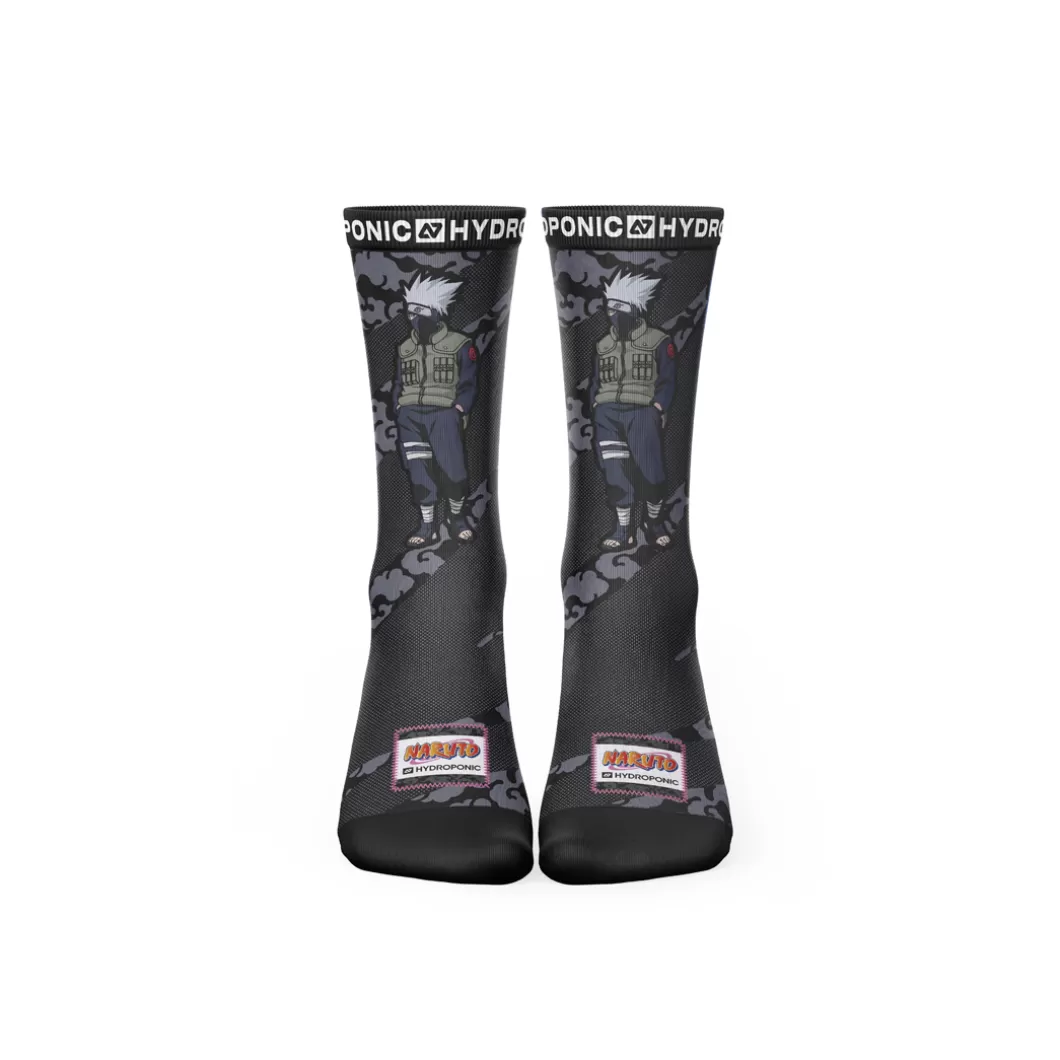 Hydroponic Calcetines | Naruto Colabo>Calcetines NARUTO Charcoal Kakashi