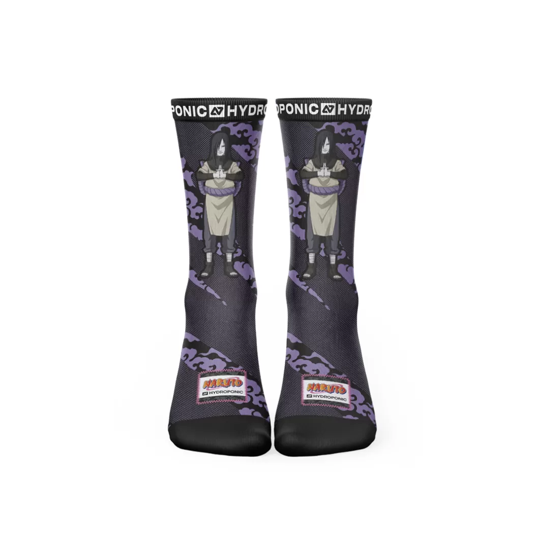 Hydroponic Calcetines | Naruto Colabo>Calcetines NARUTO Purple Orochimaru