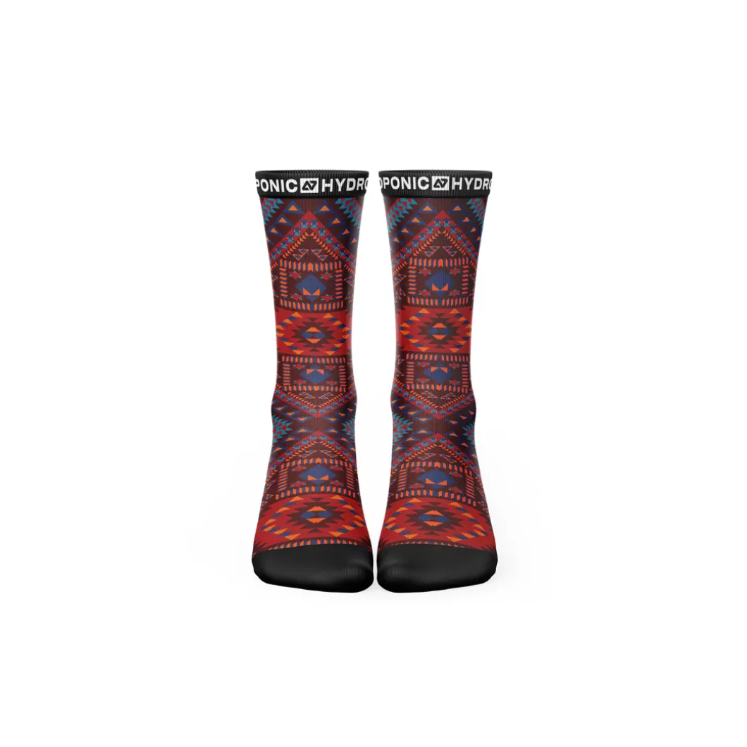 Hydroponic Calcetines>Calcetines SK FLAGSHIP Navajo Burgundy