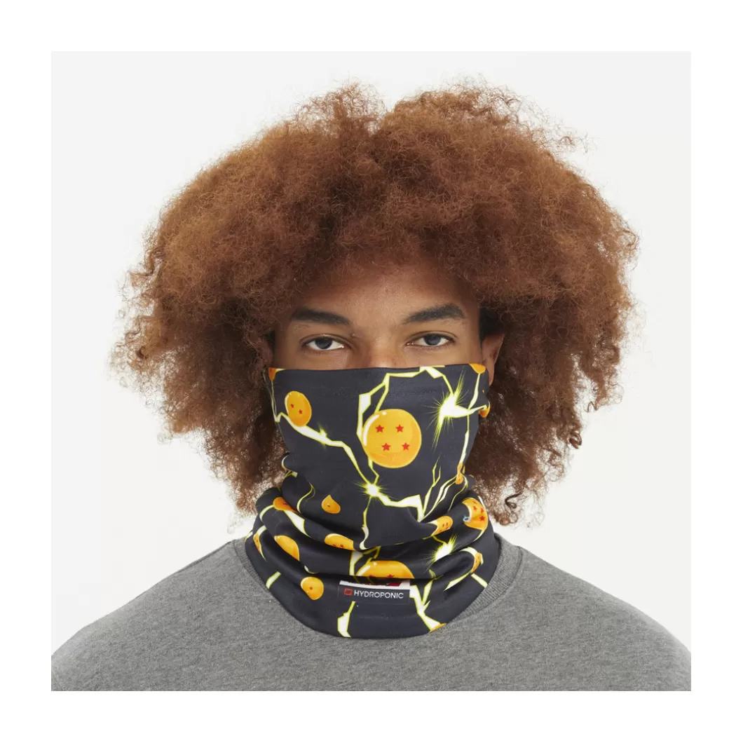 Hydroponic Calentadores De Cuello | Dragon Ball Z Colabo>Calentador De Cuello NECK DBZ Black Dragon Balls