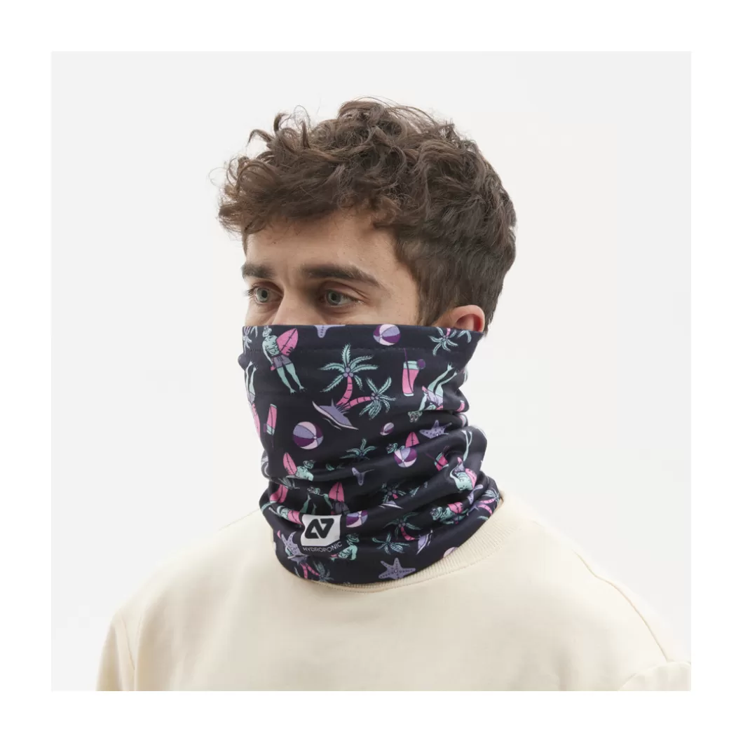 Hydroponic Calentadores De Cuello>Calentador De Cuello NECK Surfer Frog Black