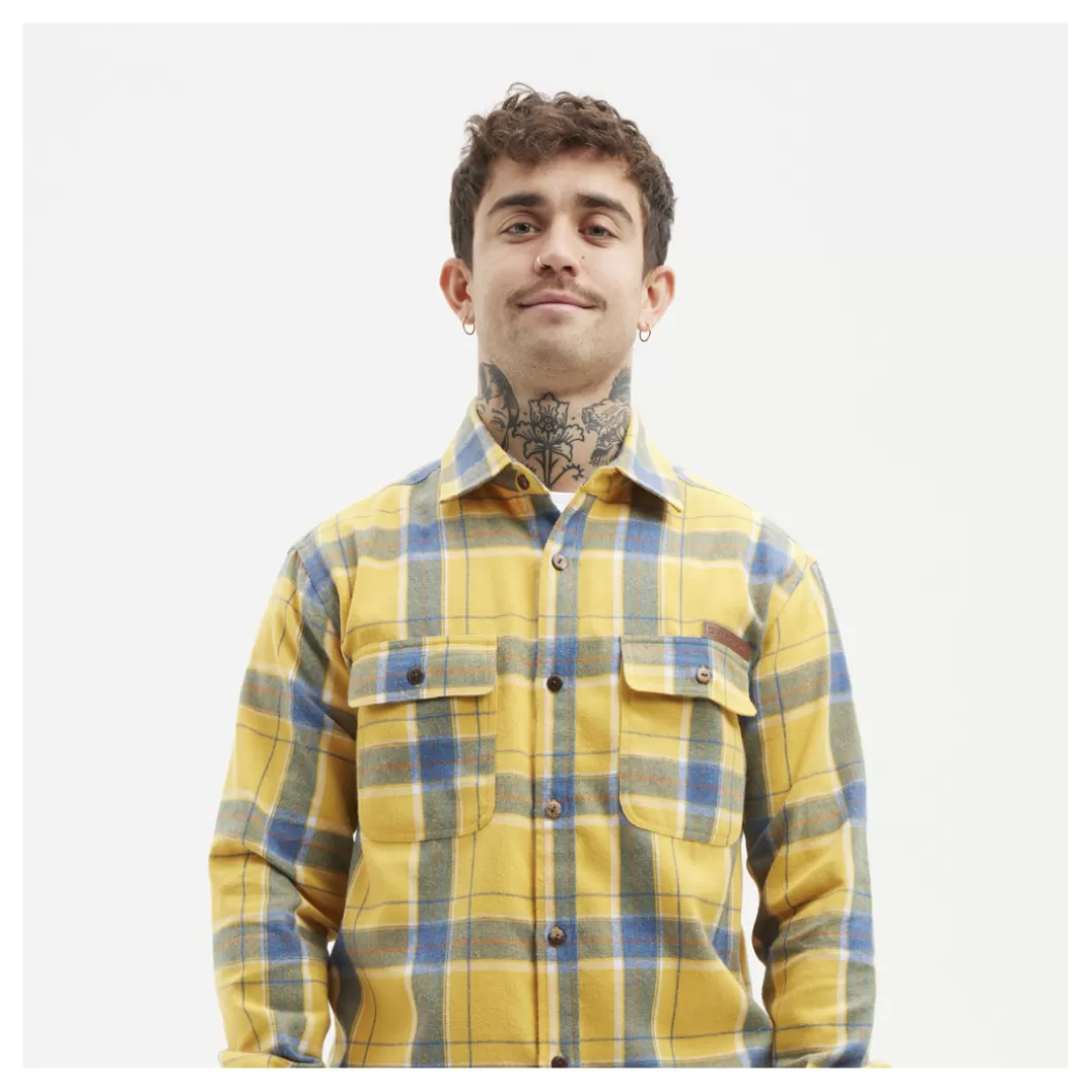 Hydroponic Camisas>Camisa ASTON Yellow Check