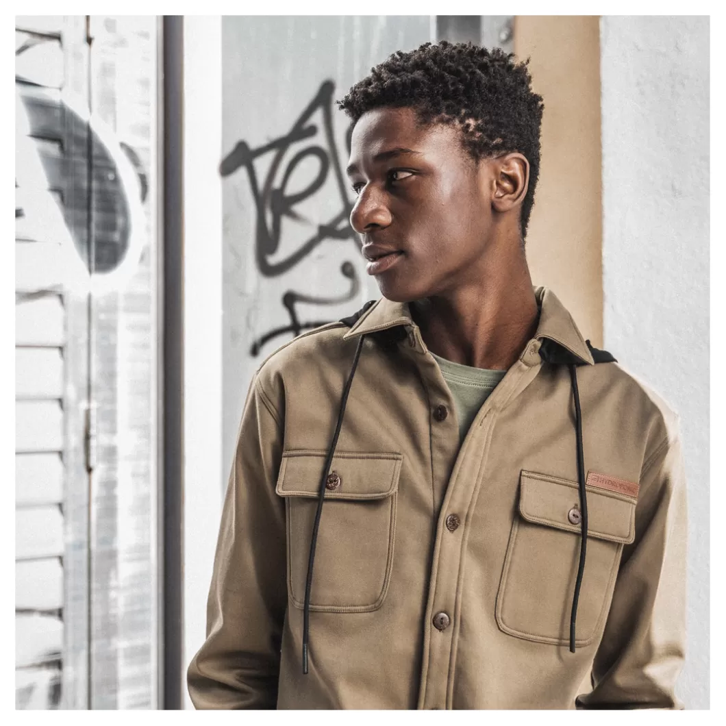 Hydroponic Camisas>Camisa BELUGA Army Green