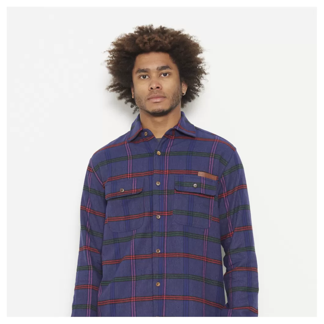 Hydroponic Camisas>Camisa ETNA Denim Check