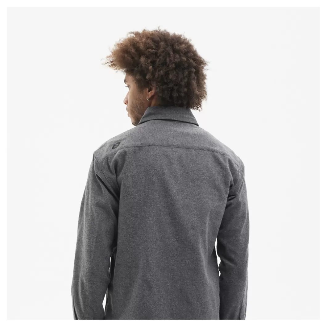 Hydroponic Camisas>Camisa MARINE Anthracite Flannel