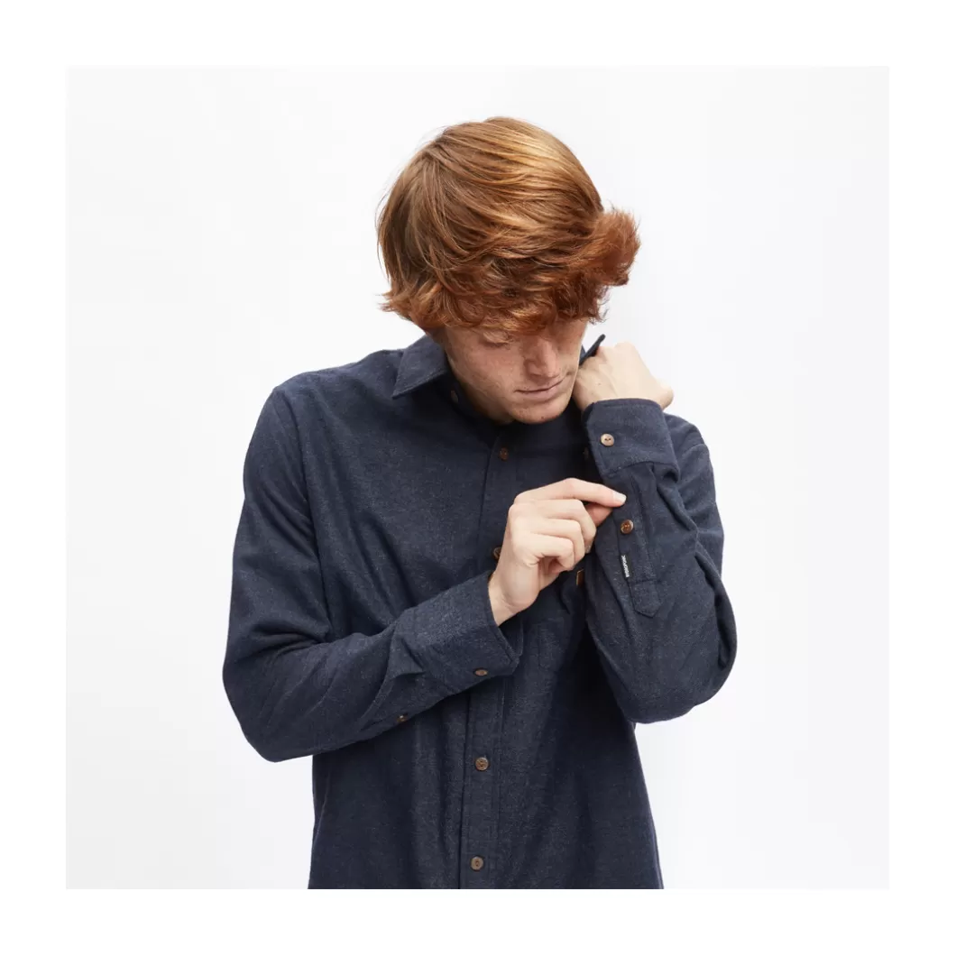 Hydroponic Camisas>Camisa MARINE Denim Flannel