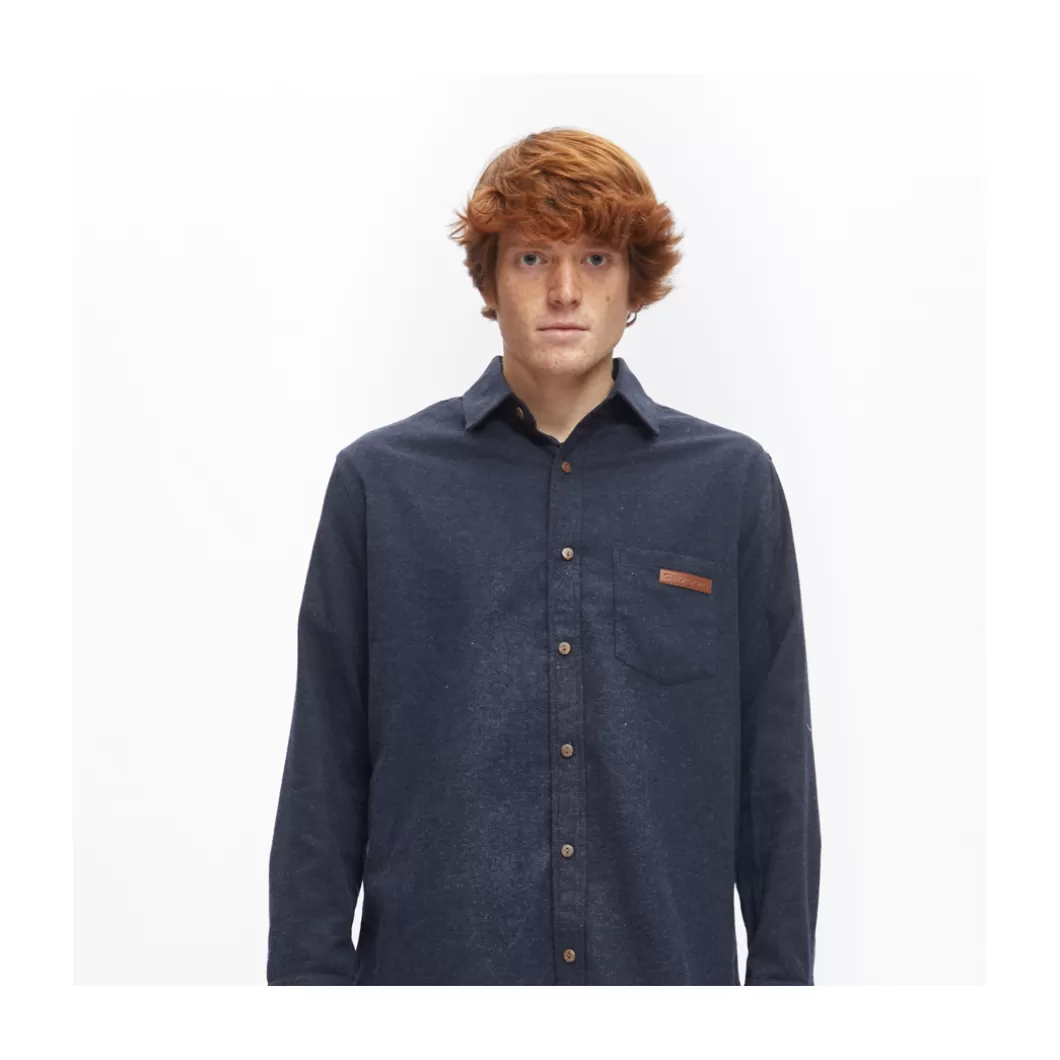 Hydroponic Camisas>Camisa MARINE Denim Flannel