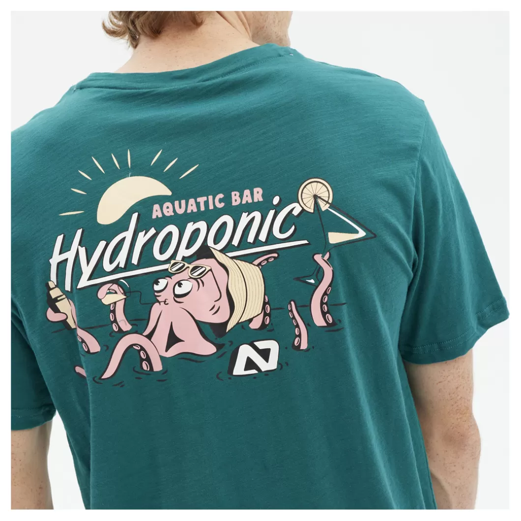 Hydroponic Camisetas>Camiseta AQUATIC Teal Green