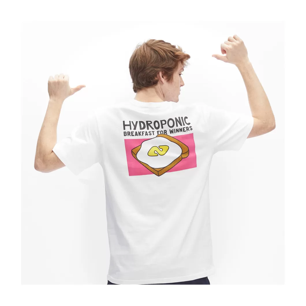 Hydroponic Outlet Ropa | Camisetas>Camiseta BREAKFAST White