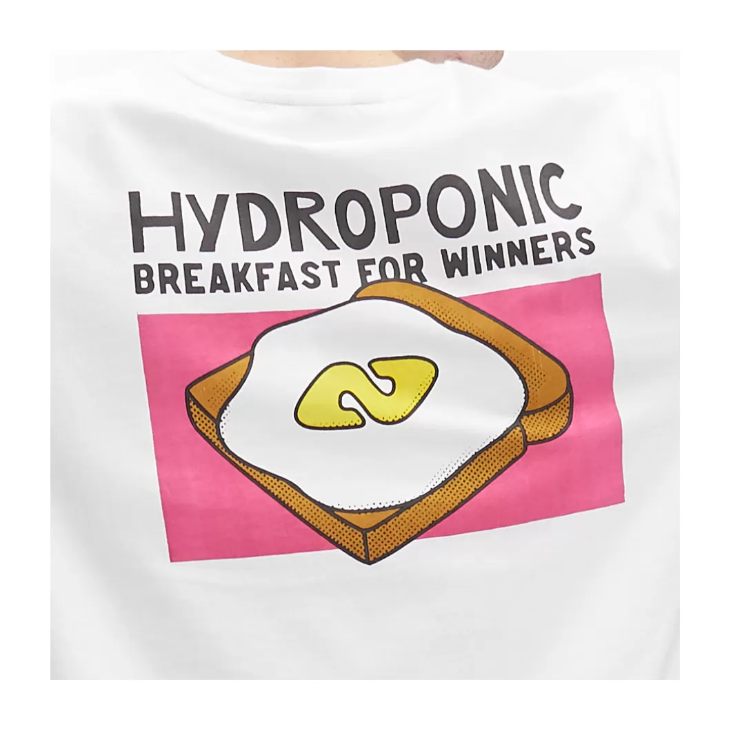 Hydroponic Outlet Ropa | Camisetas>Camiseta BREAKFAST White