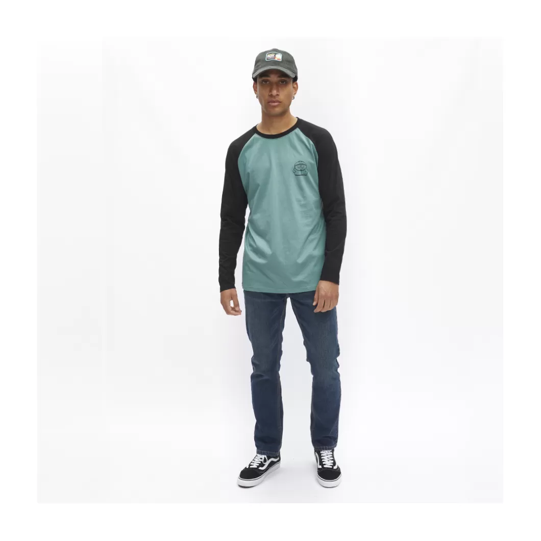Hydroponic South Park Colabo | Outlet Ropa>Camiseta De Manga Larga SOUTH PARK CARTMAN ALRIGHT Black / Jade