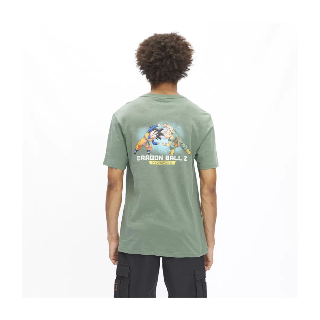 Hydroponic Dragon Ball Z Colabo | Camisetas>Camiseta DRAGON BALL Z FUSION Hedge Green