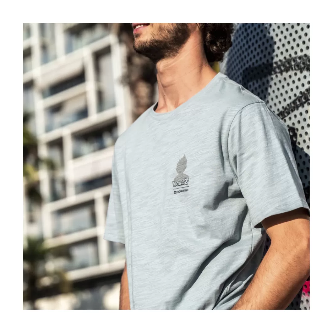 Hydroponic Dragon Ball Z Colabo | Camisetas>Camiseta DRAGON BALL Z SHADOW Dusty Aqua