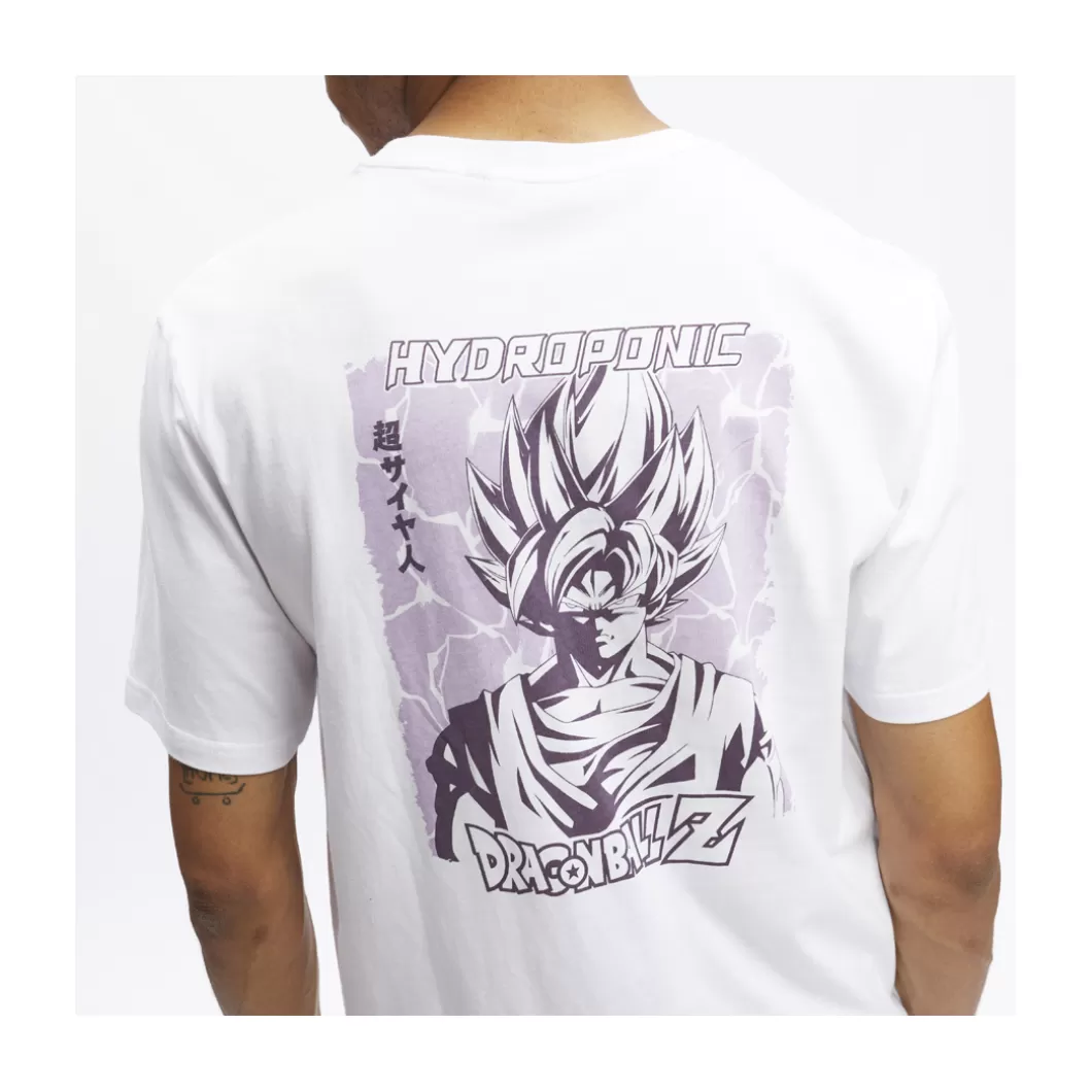 Hydroponic Dragon Ball Z Colabo | Camisetas>Camiseta DRAGON BALL Z SHADOW White