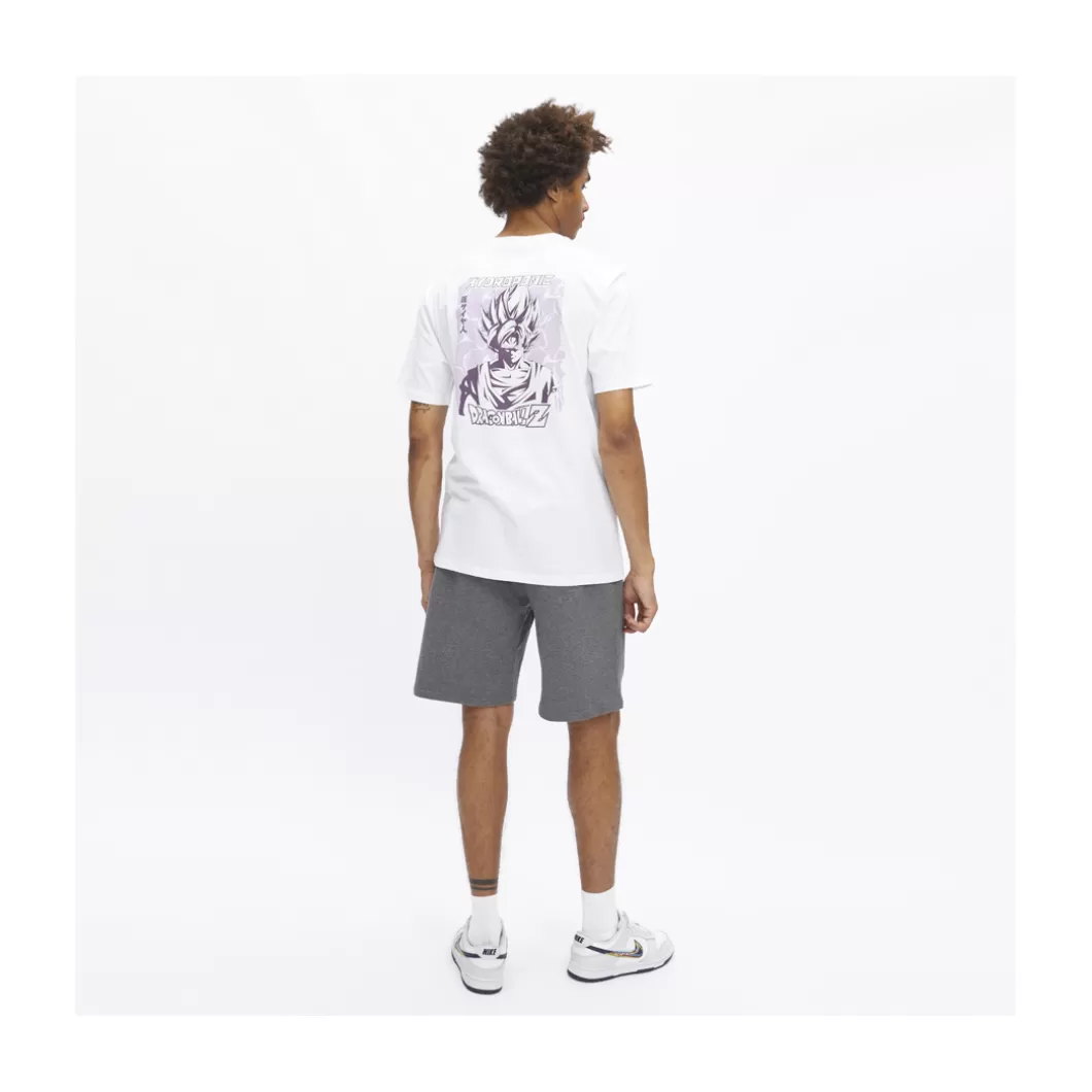 Hydroponic Dragon Ball Z Colabo | Camisetas>Camiseta DRAGON BALL Z SHADOW White