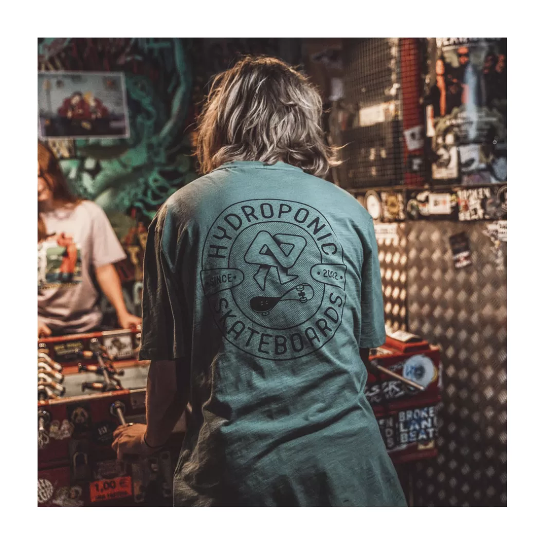Hydroponic Camisetas>Camiseta FLIP Hedge Green