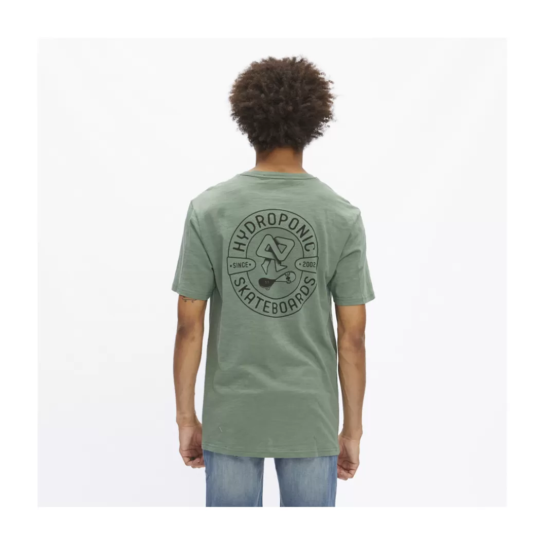 Hydroponic Camisetas>Camiseta FLIP Hedge Green