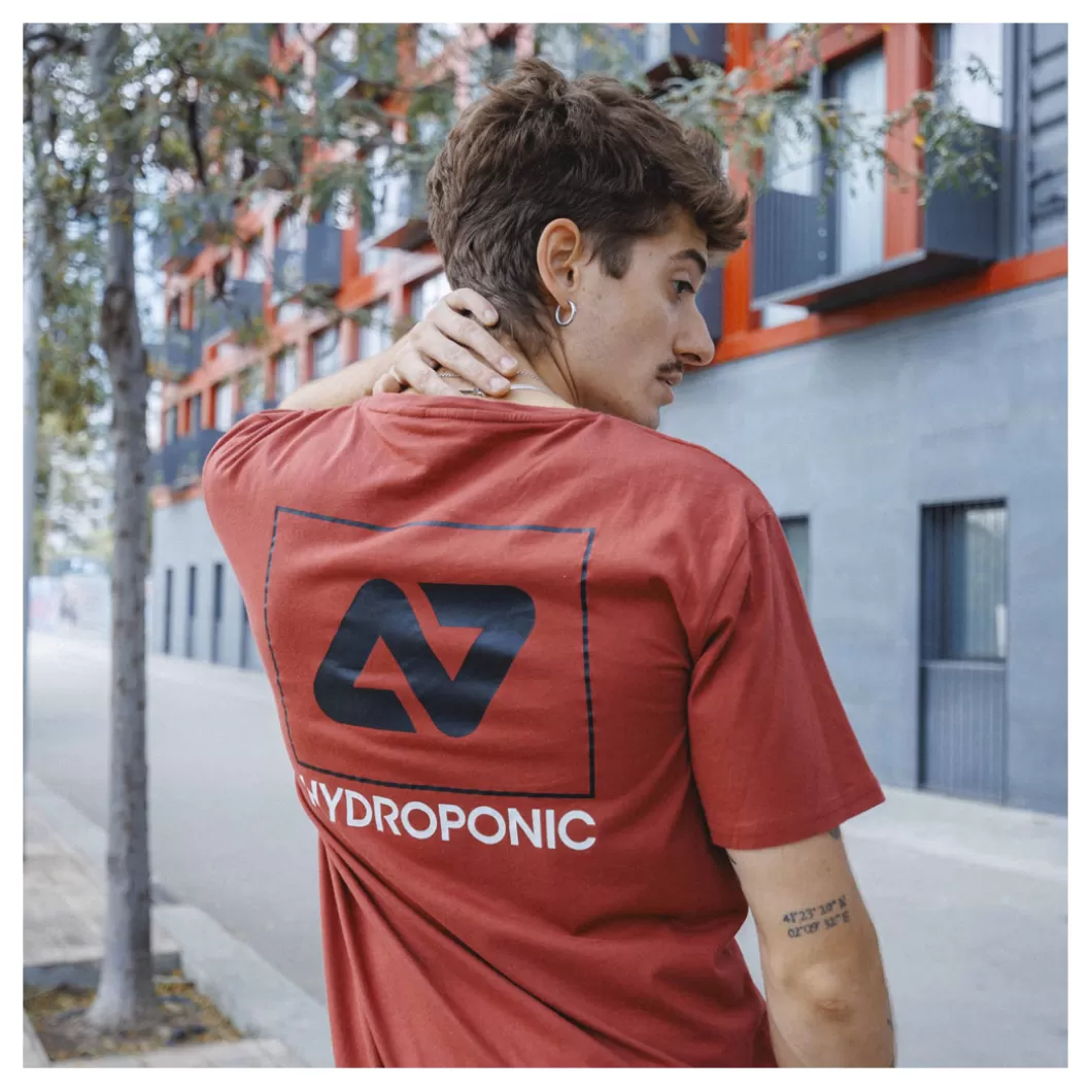 Hydroponic Camisetas>Camiseta HY CLASSIC Plum