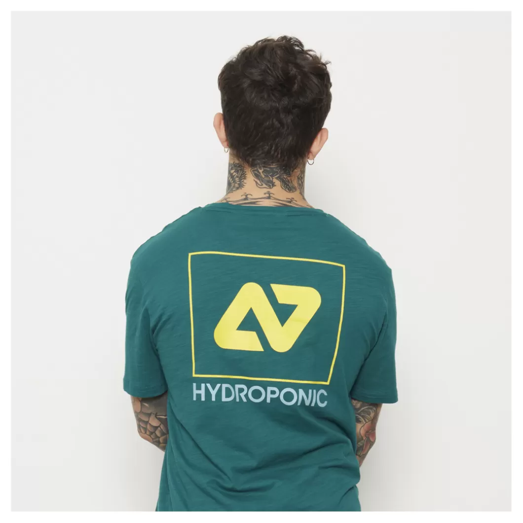 Hydroponic Camisetas>Camiseta HY CLASSIC Teal Green
