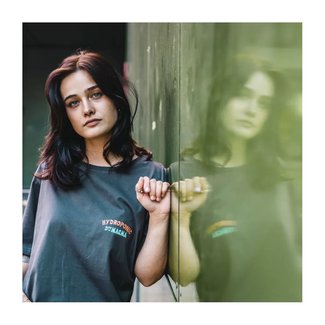 Hydroponic Camisetas>Camiseta MAGMA Charcoal