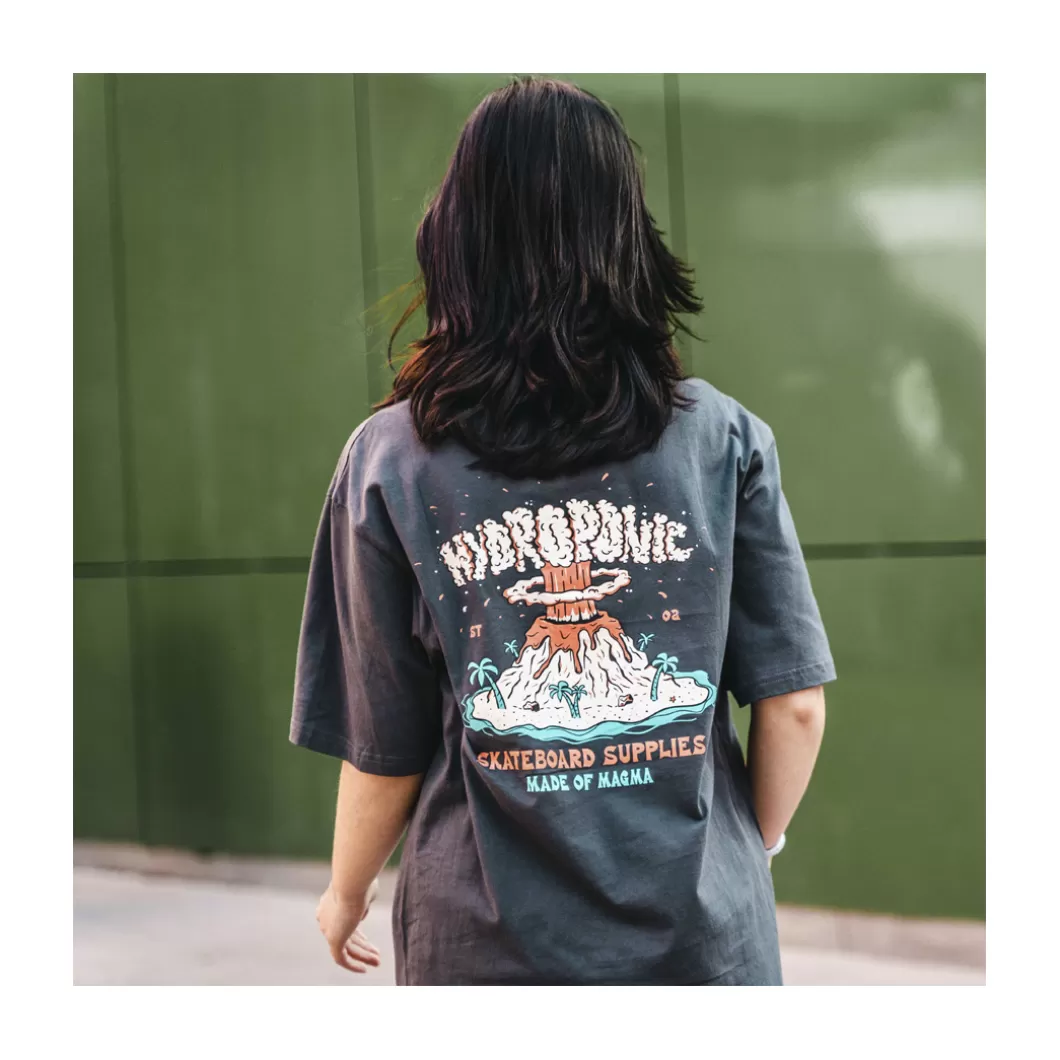 Hydroponic Camisetas>Camiseta MAGMA Charcoal