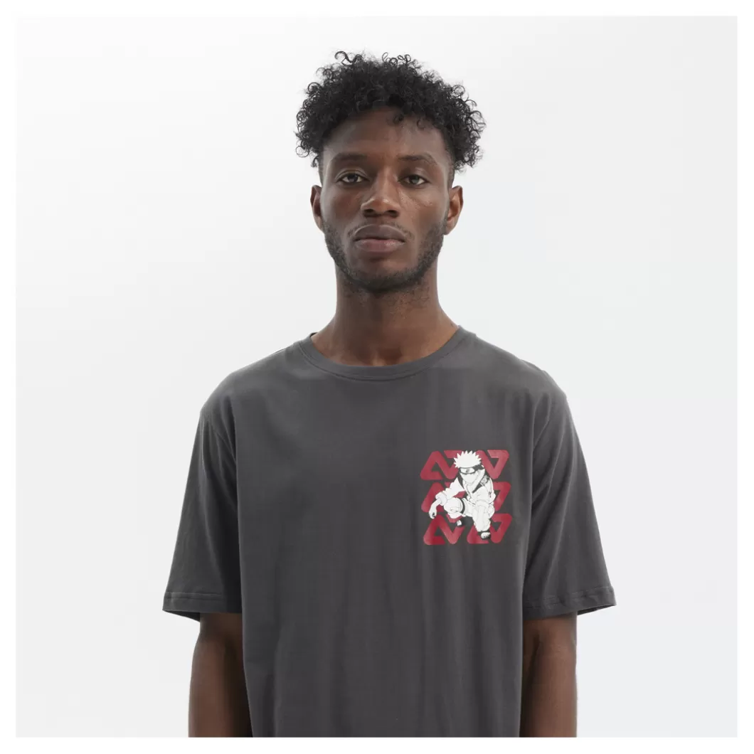 Hydroponic Naruto Colabo | Camisetas>Camiseta NARUTO Charcoal