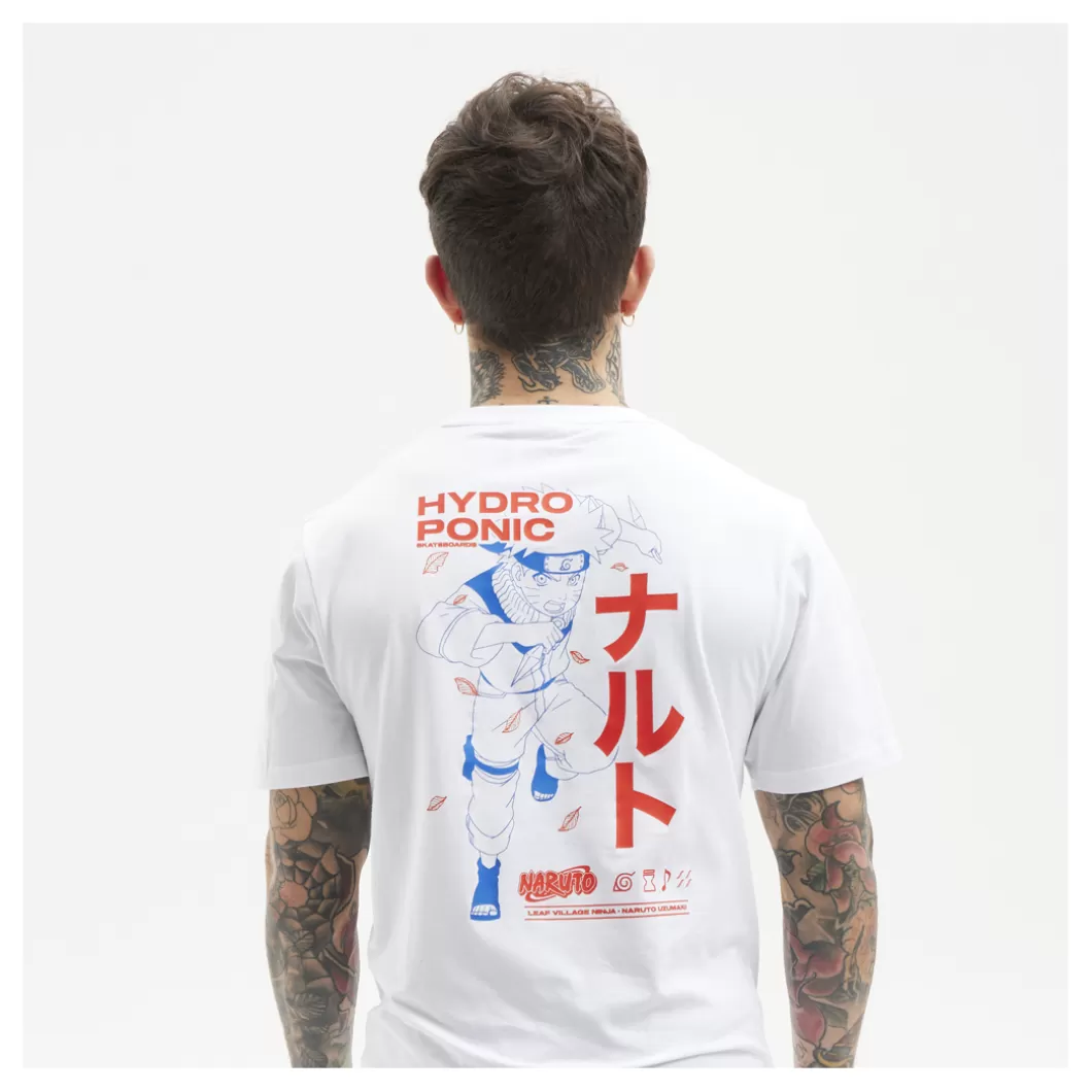 Hydroponic Naruto Colabo | Camisetas>Camiseta NARUTO LEAF VILLAGE White