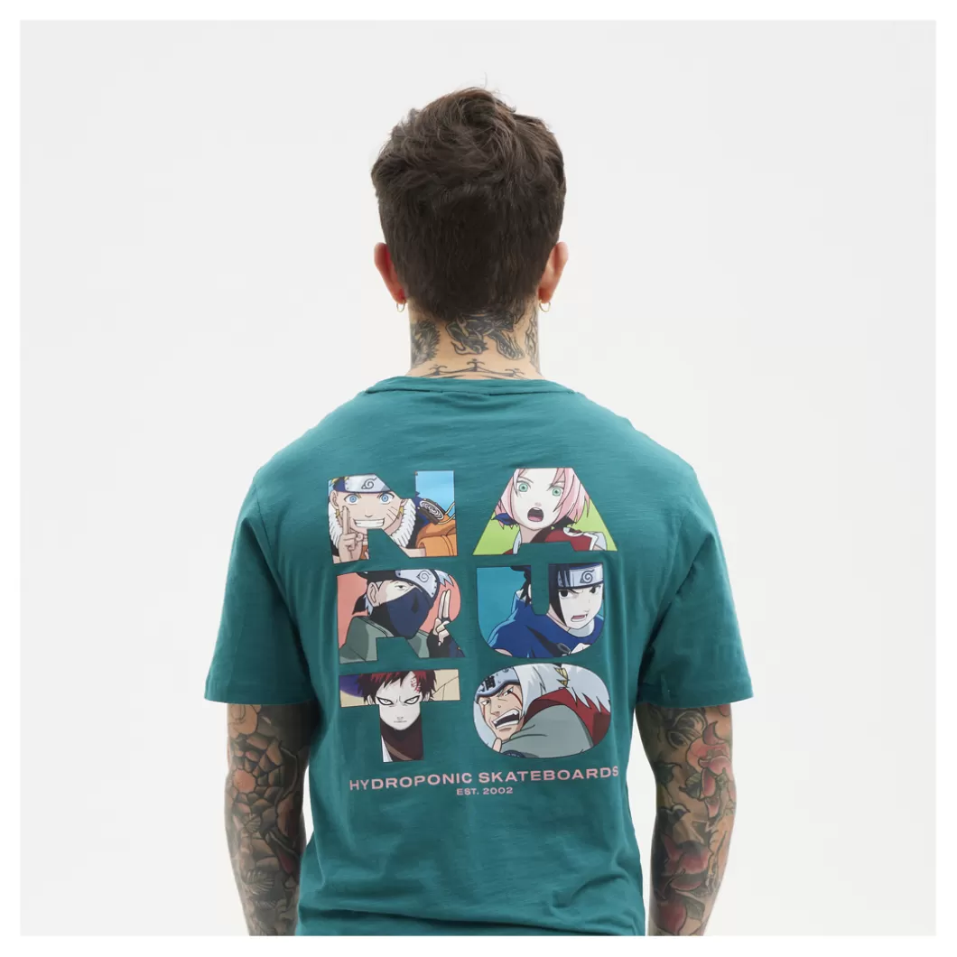 Hydroponic Naruto Colabo | Camisetas>Camiseta NARUTO TYPE Teal Green