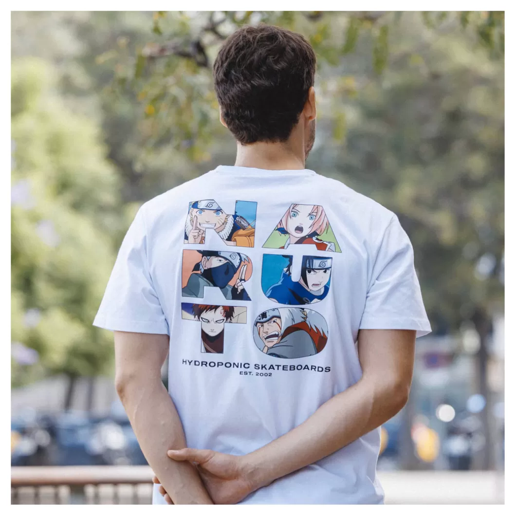 Hydroponic Naruto Colabo | Camisetas>Camiseta NARUTO TYPE White