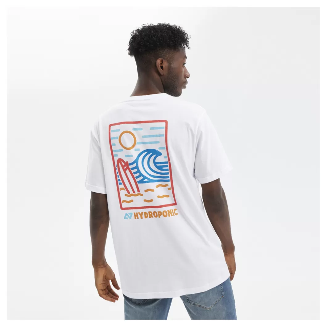 Hydroponic Camisetas Niño>Camiseta Niño BEACH White