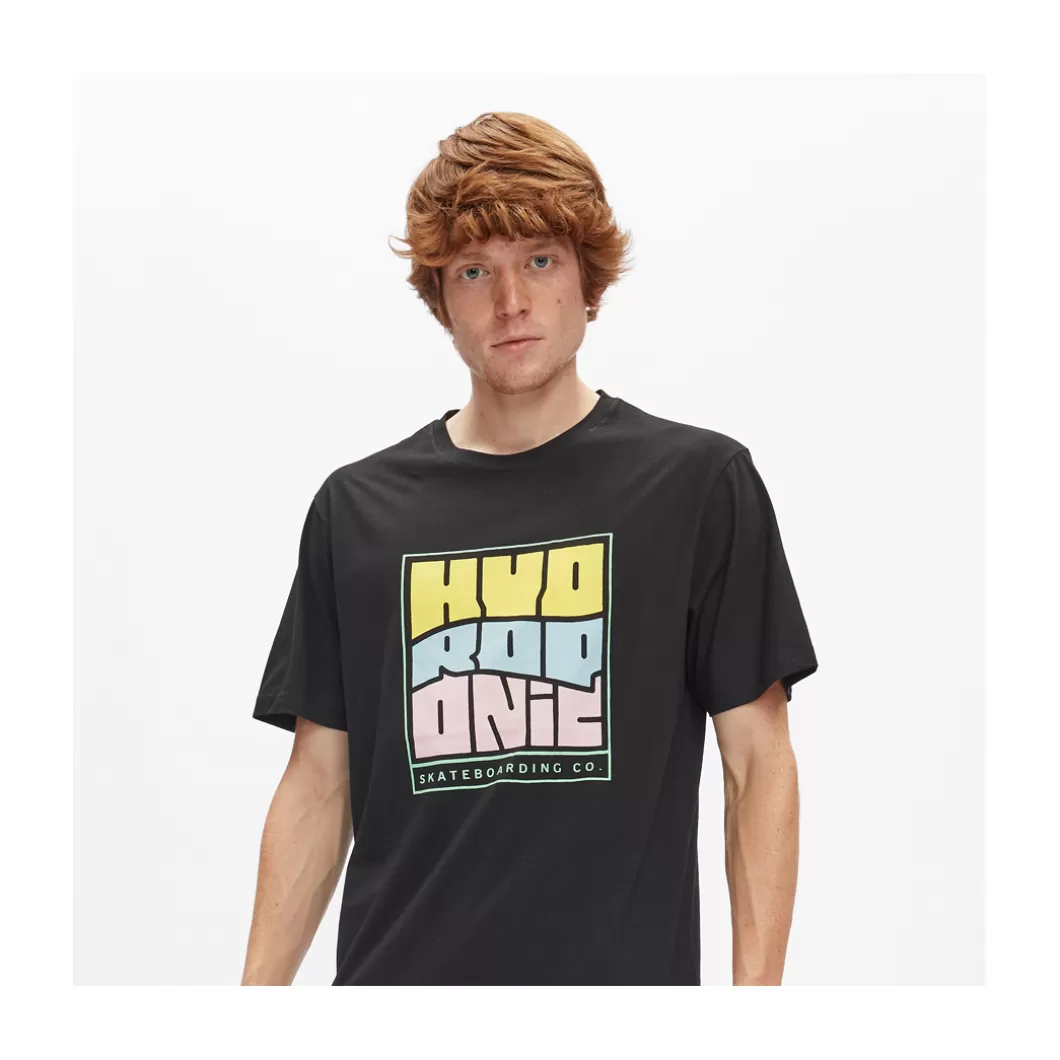 Hydroponic Camisetas Niño>Camiseta Niño BOX Black