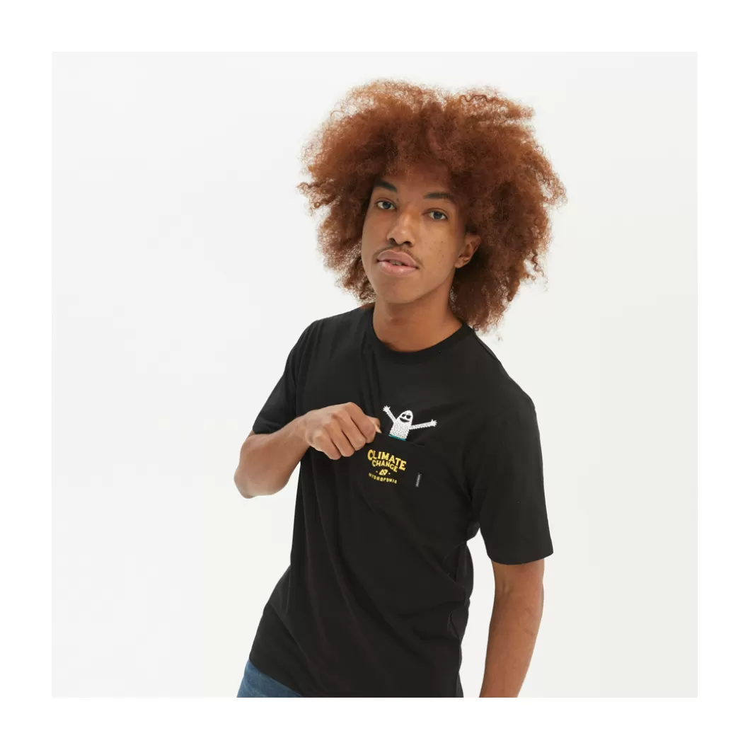 Hydroponic Camisetas Niño>Camiseta Niño CLIMATE Black