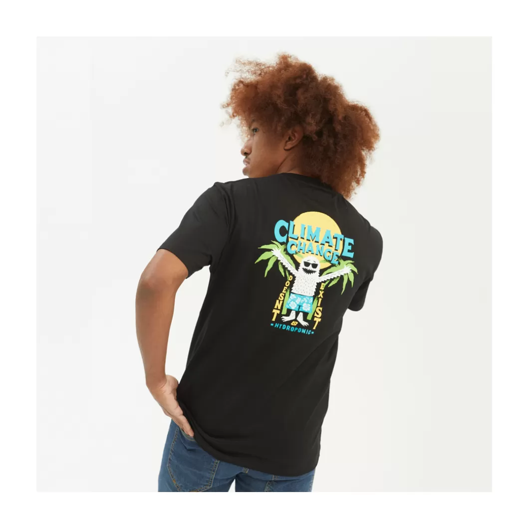 Hydroponic Camisetas Niño>Camiseta Niño CLIMATE Black