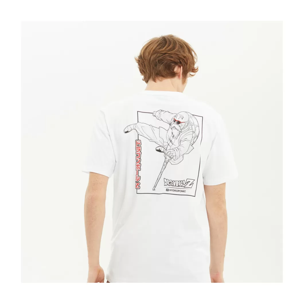 Hydroponic Camisetas Niño | Dragon Ball Z Colabo>Camiseta Niño DBZ ROSHI White