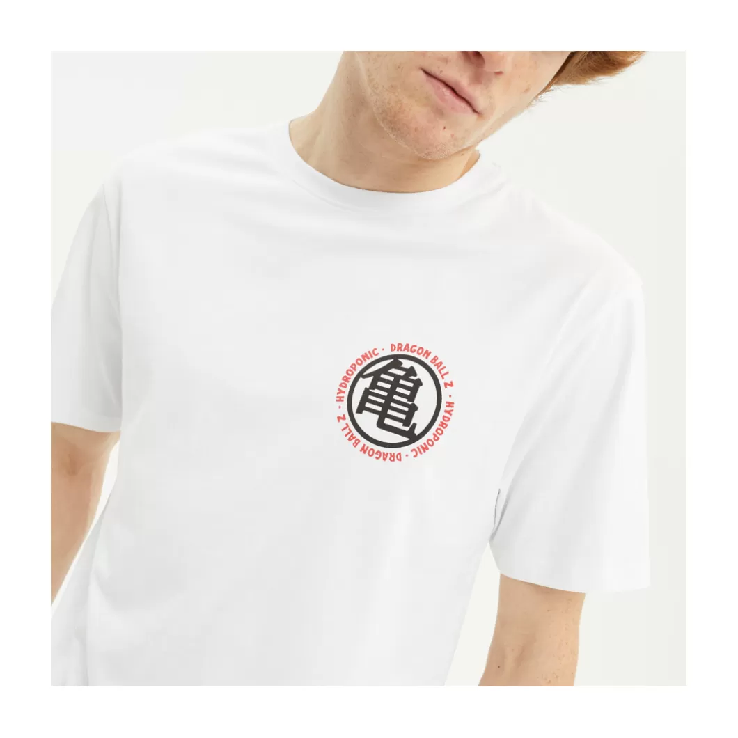 Hydroponic Camisetas Niño | Dragon Ball Z Colabo>Camiseta Niño DBZ ROSHI White