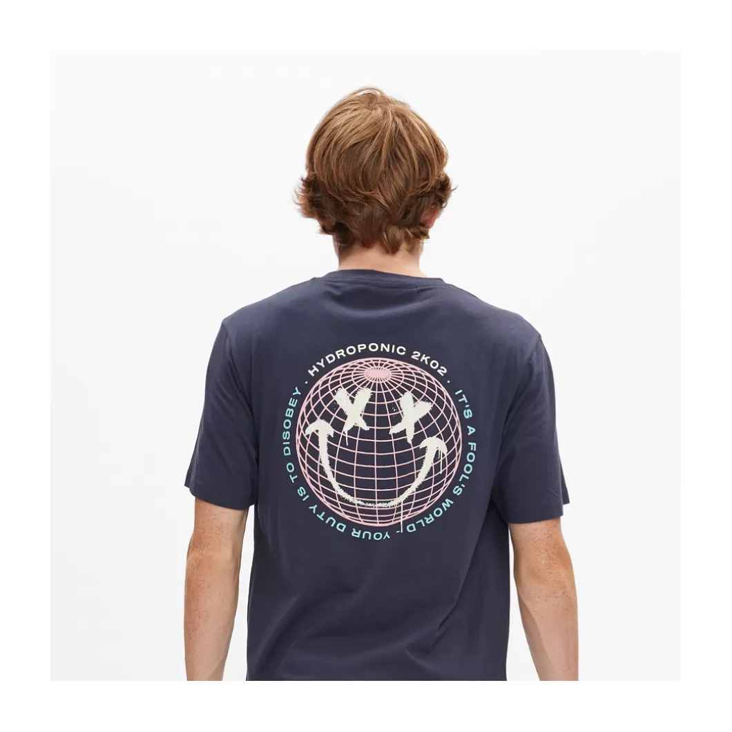 Hydroponic Camisetas Niño>Camiseta Niño DISOBEY Blue