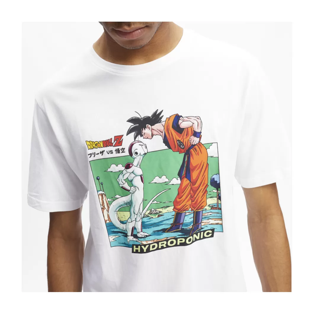 Hydroponic Camisetas Niño | Dragon Ball Z Colabo>Camiseta Niño DRAGON BALL Z FRIEZA VS GOKU White