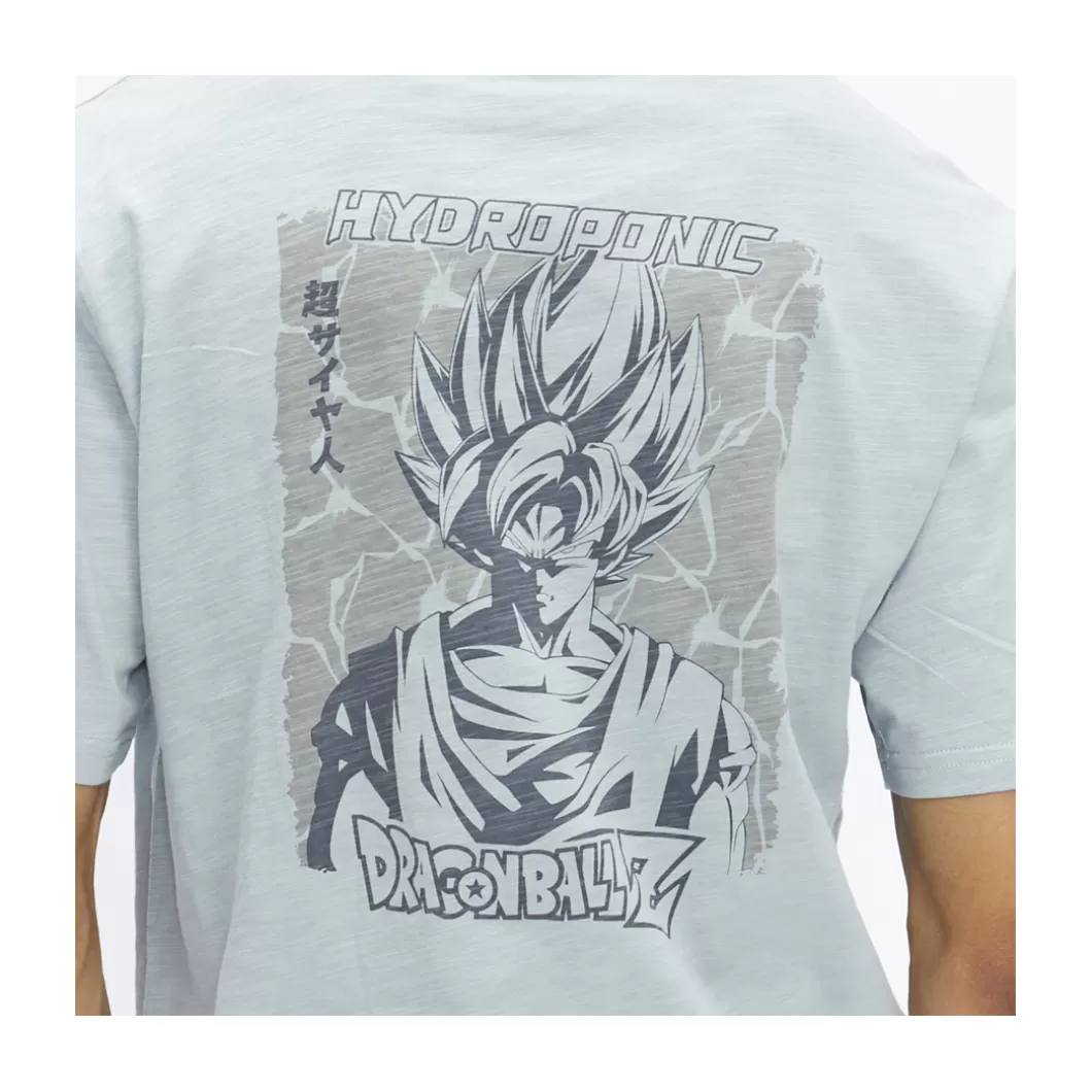 Hydroponic Camisetas Niño | Dragon Ball Z Colabo>Camiseta Niño DRAGON BALL Z SHADOW Dusty Aqua