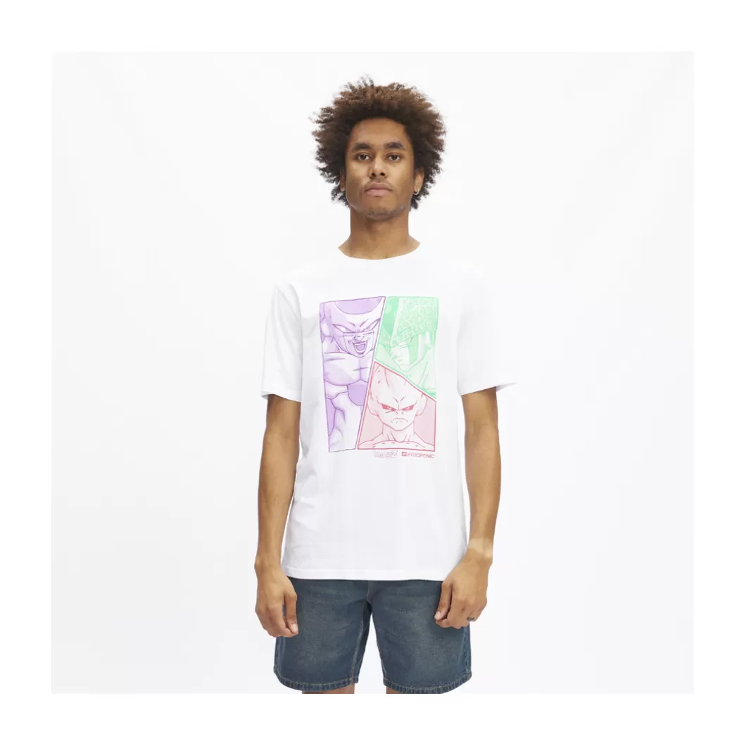 Hydroponic Camisetas Niño | Dragon Ball Z Colabo>Camiseta Niño DRAGON BALL Z VILLAINS White