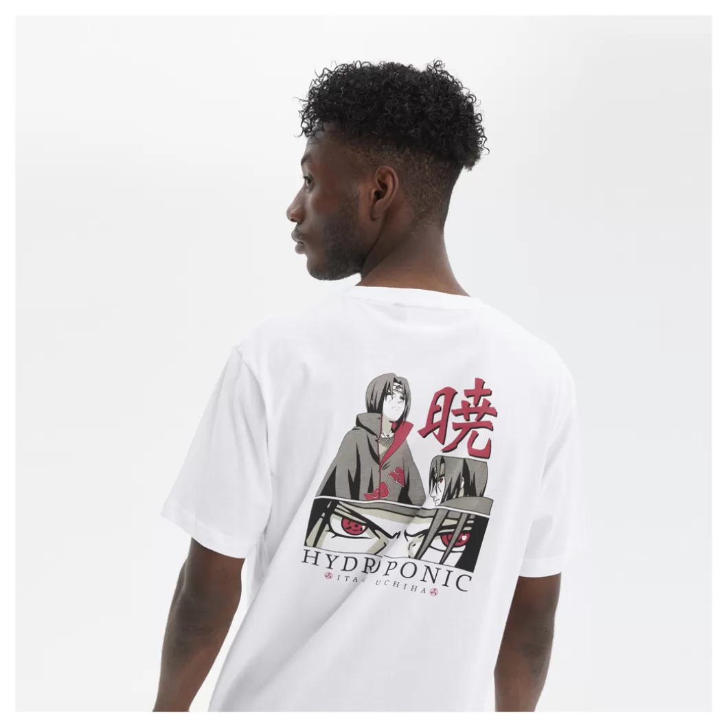 Hydroponic Camisetas Niño | Naruto Colabo>Camiseta Niño NARUTO ITACHI White